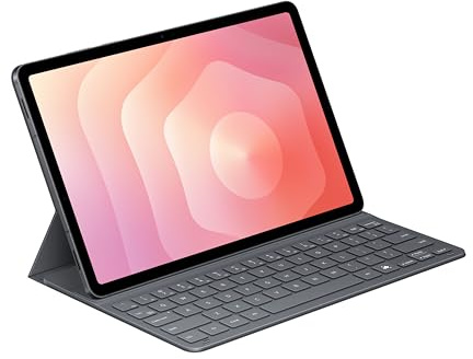 Samsung Book Cover Keyboard Slim EF-DX730 für das Galaxy Tab S11 mit QWERTZ-Tastatur und AI-Taste, Tablet-Hülle, schlankes Design, Black