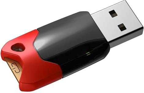Winkeo2-A FIDO2 Clé de Sécurité FIDO2 (+U2F) USB Type-A, authentification Passwordless et multifacteur Made in France pour protéger Ses comptes en Ligne