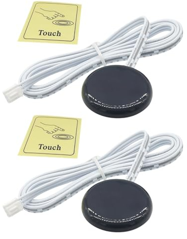 Sensores táctiles para muebles de madera, interruptores LED para armario de cocina, controlador de atenuación de luz de inducción, inducción duradera, toques capacitivos modernos, sensores de muebles