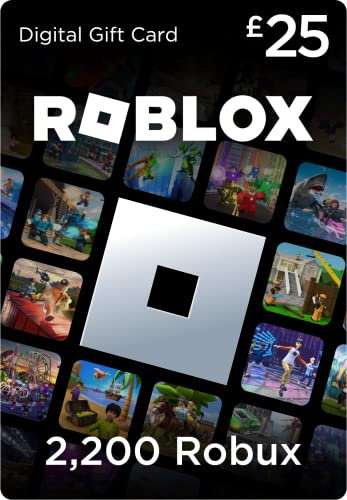 Roblox Digital Gift Card - 2,500 Robux [Includes Exclusive Virtual Item] [Online Game Code]