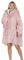 Oversized Hoodie Blanket Women Ultra Plush Fleece with Soft Sherpa Reversible Warm Cosy Comfy Wearable Hooded Giant Sweatshirt Throw for Girls Adults Men Boys Kids Big Pocket (Blush Pink)