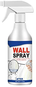 Vernice spray per pareti e interni, per coprire macchie e peeling alle pareti, riempitivo per intonaco da parete da 60 ml (bianco, taglia unica)