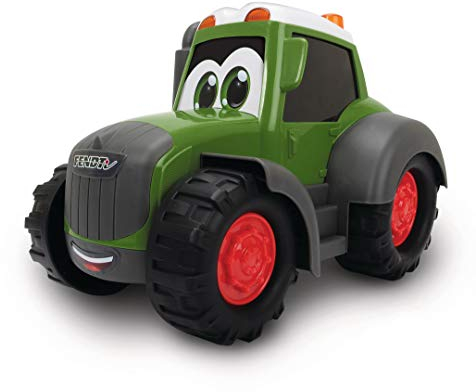 Dickie Toys Happy Fendt Traktor, Trecker, Bauernhof Spielzeug, keine verschluckbaren Teile, für Kinder ab 1 Jahr, 25 cm, 193367