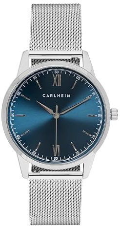Carlheim Men's Watches Nils 4007-2 Silver Japanese Quartz Movement