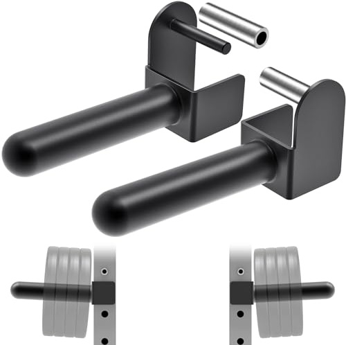Kipika Soporte para discos de peso olímpicos de 2 pulgadas, estante de almacenamiento resistente para rack de potencia 3 x 3