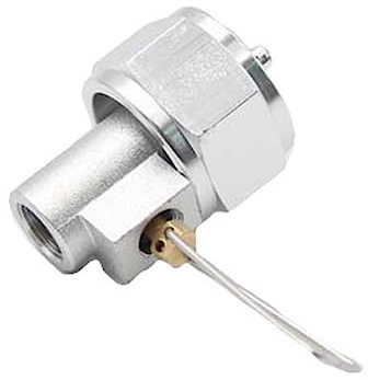 BESPORTBLE Portable Flat Tank Adapter for Gas Propane Refill Valve for Camping Supplies