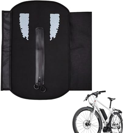 E-Bike Battery Case, Waterproof, Dustproof Protective Cover, E-Bike Battery Bag with Reflective Strips, for Bicycle Frame in Rainy Weather and Cold Outdoors