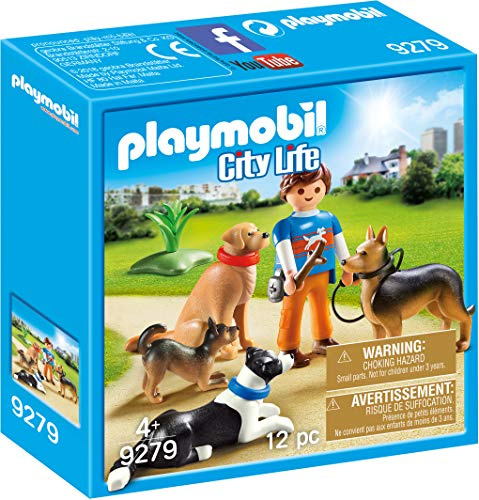 Playmobil 9279 City Life Hundtränare, Flerfärgad, 14.2 x 14.2 x 4.1 cm
