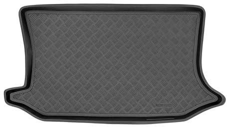 M MOTOS Tapetes de PE para maletero apata para Ford Fiesta V 2002-2008 Mejore la comodidad de su viaje con la resistente alfombrilla para el maletero del coche, que protege contra la suciedad y el pol