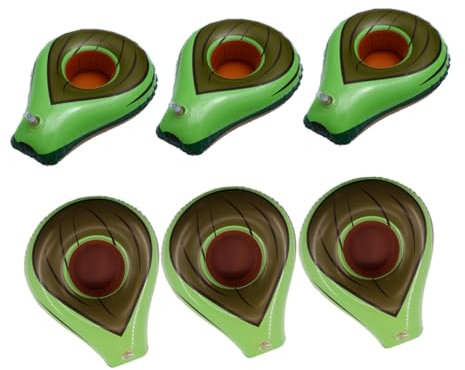 WOONEKY 12pcs Floating Drink Holders Inflatable Cup Holders Drink Party Favors