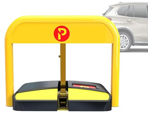 Smart Lock Parcheggio Bollard – Barriera automatica con telecomando per la protezione del vialetto e dello spazio auto, portata 50 m, impermeabile IP67