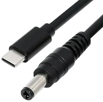 cablecc USB-C PD20V USB 3.1 Type-C Male Input to DC 12V Output 5.5x2.1mm Plug Cable PD Emulator Trigger Cord 150cm