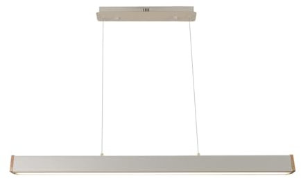 Modern Pendelleuchte Kreativer linearer LED-Kronleuchter Moderne Kücheninsel Pendelleuchte Verstellbare Hängelampe for Esszimmer Wohnzimmer Billardzimmer Büro Bar Hängelampe ( Color : Infinitely Dimma