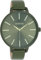 Oozoo Damenuhr mit Lederband Color Line 48 MM Moosgrün/Moosgrün C11441