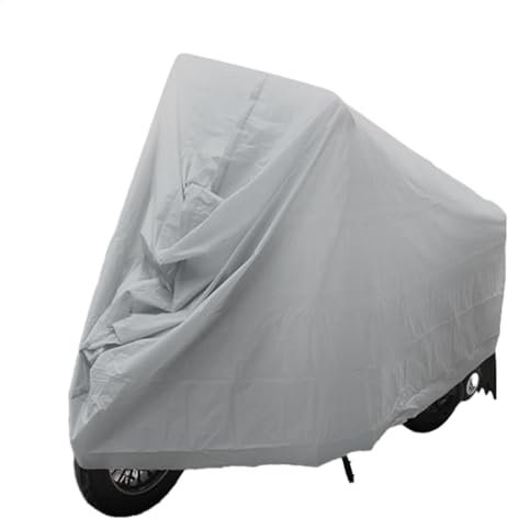 Cubierta de moto impermeable al aire libre - cubierta de motocicleta de servicio pesado, lluvia de protección térmica | Polvo UV interior, todo el clima que cubre el scooter de scooter en la