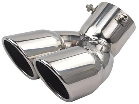 Exhaust Pipe For Mitsubishi For Outlander 3 2013-2018 Cover Decor Exhaust Muffler Tips Rear Tail Pipe Tip Tailpipe End Trim Exhaust Tips Muffler