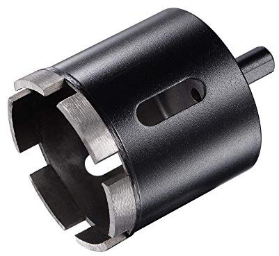 uxcell 60mm Diamond Core Drill Bits Dry or Wet Hole Saws for Hard Concrete Brick Block Masonry Stone