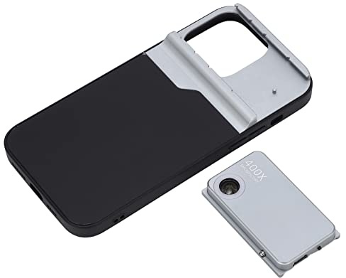 mikroskop 14 pro,Handy-Mikroskop-Objektiv, 400x Mikroskop-Objektiv HD Kleines -Telefon-Mikroskop-Objektiv für 14 Pro