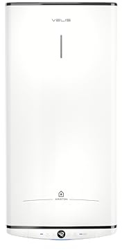 Ariston Velis PRO - Scaldabagno Elettrico 100 Litri Verticale/Orizzontale 51x27x127 - Boiler Elettrico con Funzione ECO EVO Durevole Resistente con Smaltatura Titanio, 1500 Watt, Classe Energetica B