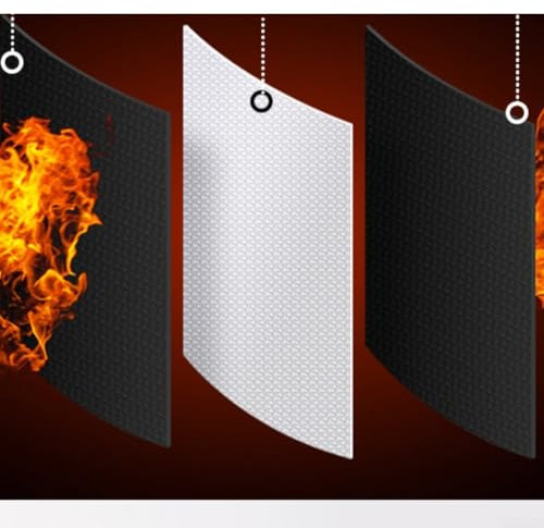 Manta protectora de soldadura diseñada para un uso fácil en espacios estrechos y condiciones difíciles (5 mm)