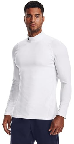 Under Armour Herren Men's ColdGear Armour Fitted Mock T-Shirt (1er Pack)