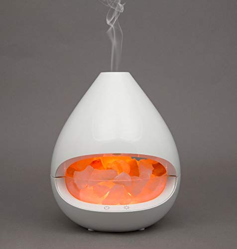 Aroma-Diffuser SALZKRISTALL-LEUCHTE, Luftbefeuchter, Salzkristalllampe, Ionisator, Duftöldiffuser, Aromatherapie, Raumharmonie