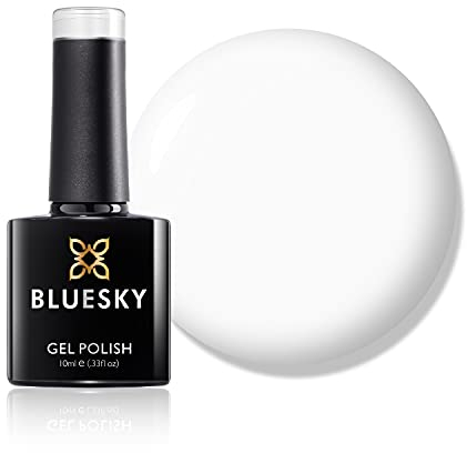 Bluesky Gel Nail Polish, Summer 2021 Collection, Wet Swimsuit Ss2113, 10 ml Cream, White, Pale, Nude, Pastel (Requires Curing Under LED or UV Lamp)