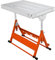 VEVOR Table de Soudure Réglable 76,2 x 50,8 cm Établi de Soudage Réglable 63,5-81,3 cm avec roulettes de Transport Établi Pliant en Acier Capacité de Charge 181 kg​ pour Réparation Soudage Bricolage