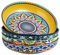 HENXFEN LEAD Cuencos de porcelana para pasta de 935.5 g, para pasta, fideos, ensalada, sopa, etc. Coloridos, paquete de 4, estilo bohemio