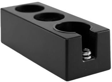 Cecotec Estación de Prensado para Espresso Baristeo Tamper Station. Diseño 3 en 1 para Prensador, Nivelador y Portafiltro, Compatible 51-58 mm, Material ABS Fácil Limpiar, Optimiza Espacio