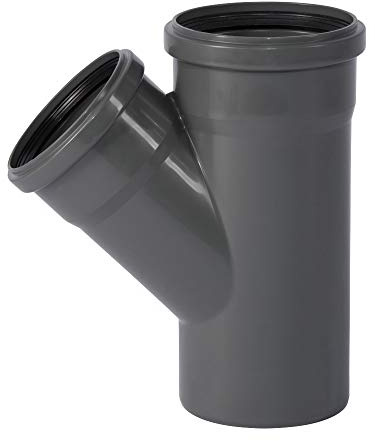 HT Rohr und Formteile DN 125 (Abweig 125/110 45 Grad)