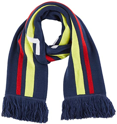 adidas unisex-adult Coppa del Mondo di Calcio Squadra Sciarpa Collegiata Navy/Giallo Brillante/Team Power Rosso OSFM
