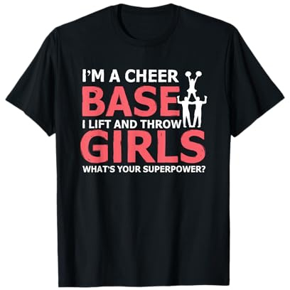 Ich bin Cheer Base Lift And Throw | Cheerleader | Cheerleading T-Shirt