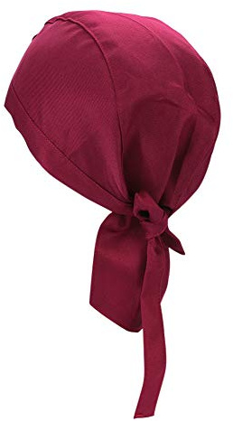 ITODA Cuochi di Cappello Traspirante Chef's Bandana Skull Hat Sun UV Turbante sotto Il Casco per Ciclismo, Cucina Barbecue