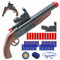 Schiuma Blaster Toy - Doppio Tubo Morbido Proiettile Pop-Up Shell, 2-in-1 Pistola Blaster Schiuma, Regalo Per Bambini, Giocattolo Giovanile Soft Bullet Education Model Game, 6+Boys…