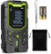 Nikotek Laser Entfernungsmesser 50m, Digitales Laser Entfernungsmesse mit Pythagoras/Abstand/Fläche/Volumen Messungen, M/In/Ft, 2X 1,5-V Batterien, IP54, Schutztasche