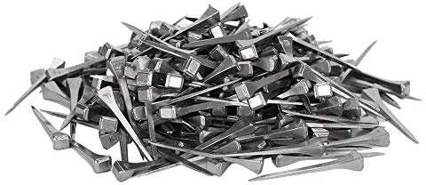 Nosqew 250 clavos de herradura E3, equipo deportivo ecuestre para caballos, clavos de acero, duraderos, fuertes, elásticos, seguros para herraduras y proyectos de bricolaje