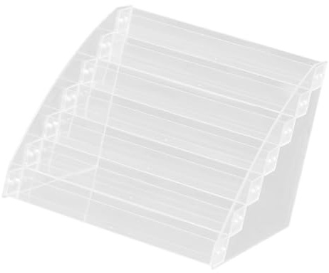 COLLBATH Organisateur de Vernis à Ongles Acrylique Couches Transparent Support Cosmétique Polyvalent pour Maquillage Présentoir Résistant et Élégant pour Usage Personnel et Professionnel