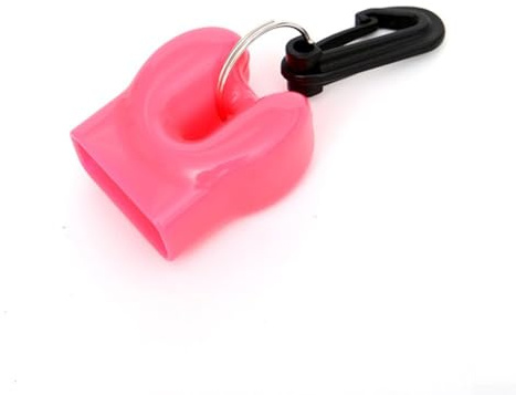 Jotekonoby Bcd Atemregler-Mundstück-Halter, Clip für Oktopus-Halter, PVC, Anti-Schmutz-Block für Passungen, Rosa