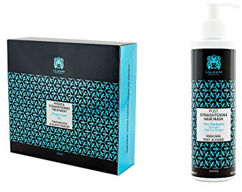 Valquer Pack de Alisado Francés, Tratamiento y Mascarilla Capilar de 275 ml. Cabello Liso, Hidratado y Sin Encrespamiento. Con Ácido Hialurónico y Keratina Vegetal. Ingredientes Naturales. Vegano.