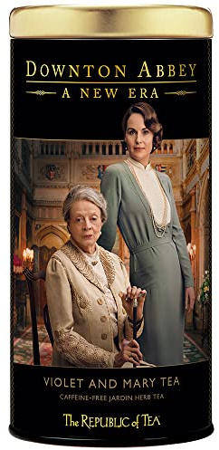The Republic of Tea – Downton Abbey Violet and Mary Tea – Caffeine-Free Jardin Herb, 36 Tea Bags