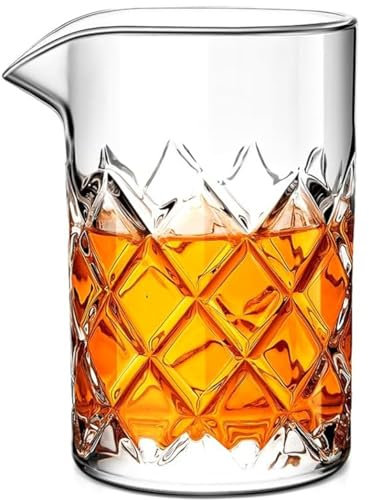 Luminarc Arc International Cocktail Mixing glass – 17oz Mixing Glass Pitcher Seamless Thick Weighted