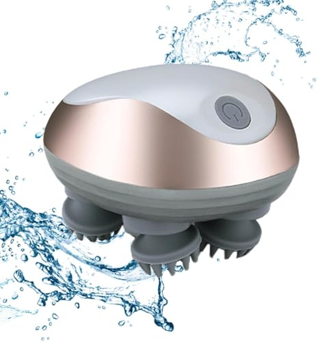 Honhoha Massaggiatore per la testa intelligente, massaggiatore per cuoio capelluto grattatesta - Dispositivo per massaggio del cuoio capelluto Smart Body Scratcher - Massaggiatore compatto senza