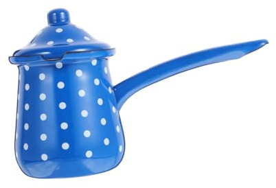 Hemobllo Caffettiera Smaltata Vintage Capacità Resistente Usata per e Latte Accessorio Retrò e Bar