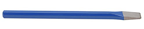 ViaGasaFamido Cincel Plano de 165 Mm, Herramienta de Mampostería de Acero de Aleación de Vanadio Cromado para Mantenimiento de Ingeniería, con Diseño Duradero Tratado con Calor, Liviano y