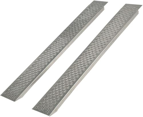 AL-KO Auffahrrampe, Aluminium, gerade 2,0 m lang, Belastung 400 kg, (2-er Set)