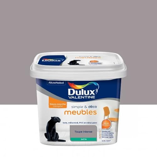 Dulux Valentine Peinture Simple & Déco Meubles Taupe Intense