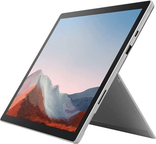 Microsoft 2021 Surface Pro 7+ Tablet, 12.3 (2736 x 1824), Intel Core i5-1135G7, 8 GB RAM, 256 GB SSD, Platino, Windows 11 Pro (ricondizionato)