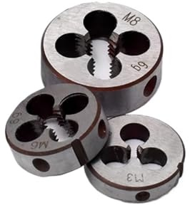 Filiera tonda Filiera tonda filettata HSS 8V1 10V2 12V1 UNC UNF 2-56 3-48 4-40 5-40 6-32 8-32 10-24 12-24 9/64 11/64 1/8 1/4 5/16 3/8 Filiera(9i64-40)