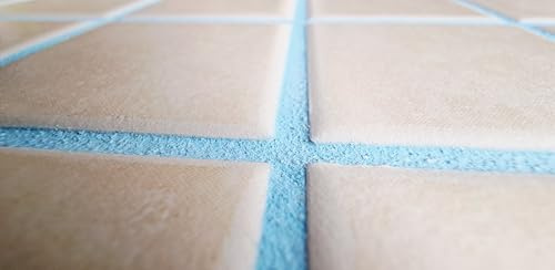 MOSAIK Fugenmörtel | BLASS-BLAU | 1kg | Öko Trass-Fugenmörtel Historisch | Historische Öko-Rezeptur ohne Weichmacher. Für 1-4mm schmale Fugen an Wand & Boden im Innen- & Außenbereich. Frostfest
